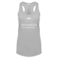 Dovahkiin in Training Womens Racerback Tank Top