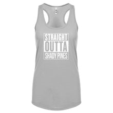 Racerback Straight Outta Shady Pines Womens Tank Top
