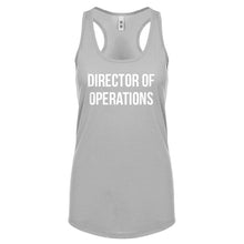Director of Operations Womens Racerback Tank Top
