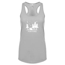 I'd Rather be Camping Womens Racerback Tank Top