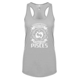 Racerback Pisces Astrology Zodiac Sign Womens Tank Top