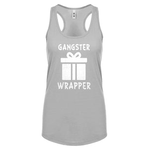 Gangster Wrapper Womens Racerback Tank Top