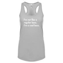 Racerback Im a Cool Boss Womens Tank Top