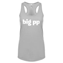 big pp Womens Racerback Tank Top