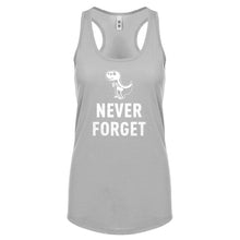 Racerback Never Forget Womens Tank Top