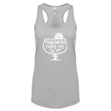 Racerback Margaritas Made Me Do It Womens Tank Top
