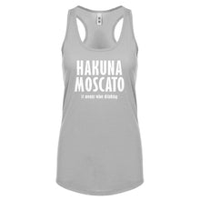Racerback Hakuna Moscato Womens Tank Top