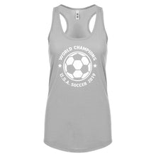 Women's World Cup Champions Womens Racerback Tank Top