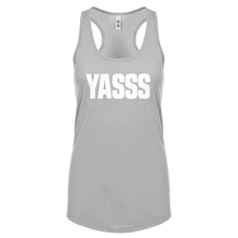 Racerback Yasss Womens Tank Top