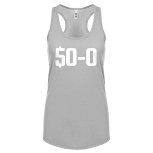 Racerback 50-0 Undefeated Womens Tank Top