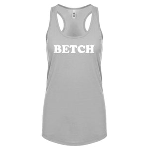 Betch Womens Racerback Tank Top