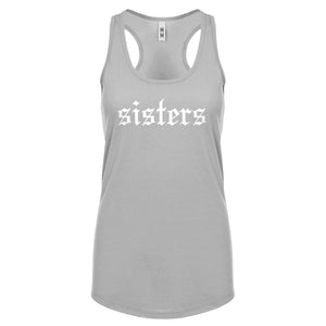 SISTERS Womens Racerback Tank Top