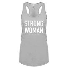 Racerback Strong Woman Womens Tank Top