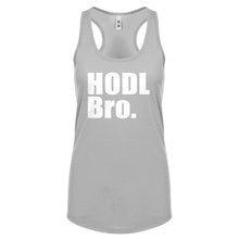 Racerback HODL Bro Womens Tank Top