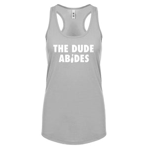 THE DUDE ABIDES Womens Racerback Tank Top