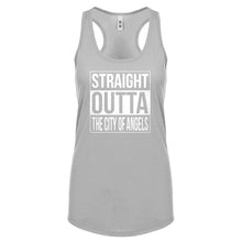 Straight Outta The City of Angels Womens Racerback Tank Top