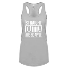 Straight Outta The Big Apple Womens Racerback Tank Top