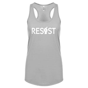 Racerback Resist Finger Womens Tank Top