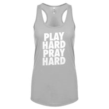 Racerback Play Hard Pray Hard (was 7006) Womens Tank Top