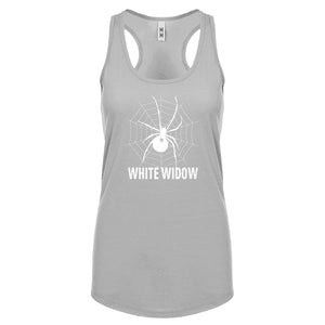 Racerback White Widow Womens Tank Top