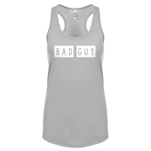 Bad Guy Womens Racerback Tank Top
