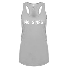 No Simps Womens Racerback Tank Top
