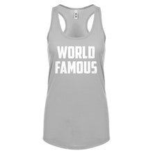 Racerback World Famous Womens Tank Top