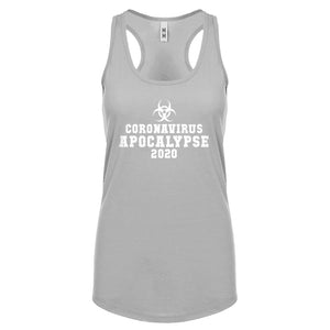 Coronavirus Apocalypse 2020 Womens Racerback Tank Top