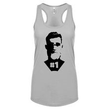 Number One Womens Racerback Tank Top