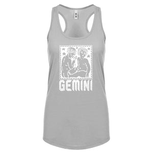 Racerback Gemini Zodiac Astrology Womens Tank Top