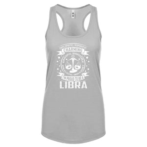 Racerback Libra Astrology Zodiac Sign Womens Tank Top