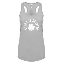 Racerback Lucky to be Irish Womens Tank Top