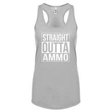 Straight Outta Ammo Womens Racerback Tank Top