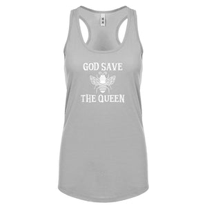 Racerback God Save the Queen Womens Tank Top