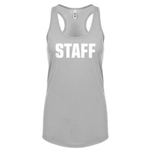 Racerback Staff Womens Tank Top