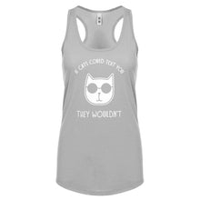 If Cats Could Text Womens Racerback Tank Top