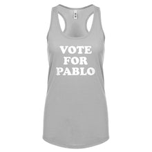 Racerback Vote for Pablo Womens Tank Top