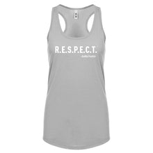 RESPECT Womens Racerback Tank Top
