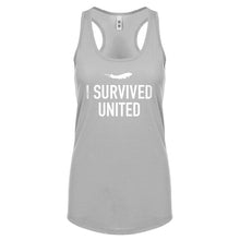 Racerback I Survived United Womens Tank Top