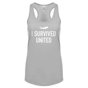Racerback I Survived United Womens Tank Top