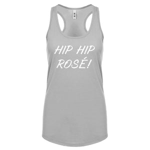 Racerback Hip Hip Rose! Womens Tank Top