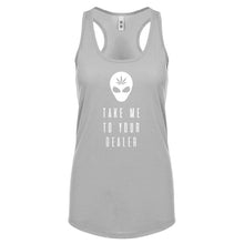Take Me to Your Dealer Womens Racerback Tank Top