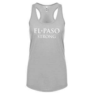 El Paso Strong Womens Racerback Tank Top