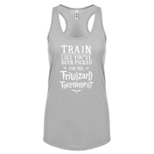 Racerback Train for Triwizard Tournament Womens Tank Top