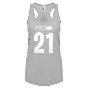 Freshman 21 Womens Racerback Tank Top