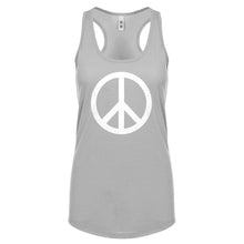 Peace Womens Racerback Tank Top