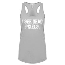 Racerback I See Dead Pixels Womens Tank Top