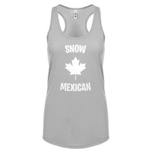 Snow Mexican Womens Racerback Tank Top