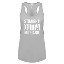 Racerback Straight Outta Midgard Womens Tank Top