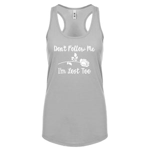 Racerback I'm Lost Too Womens Tank Top